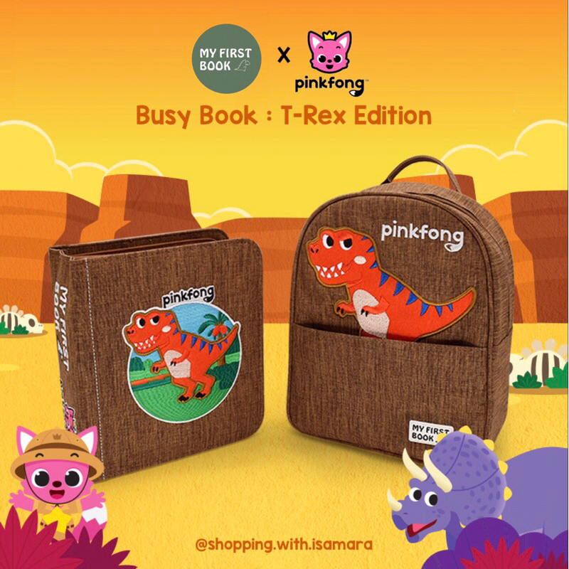 Pinkfong Busy Book : T-Rex Edition