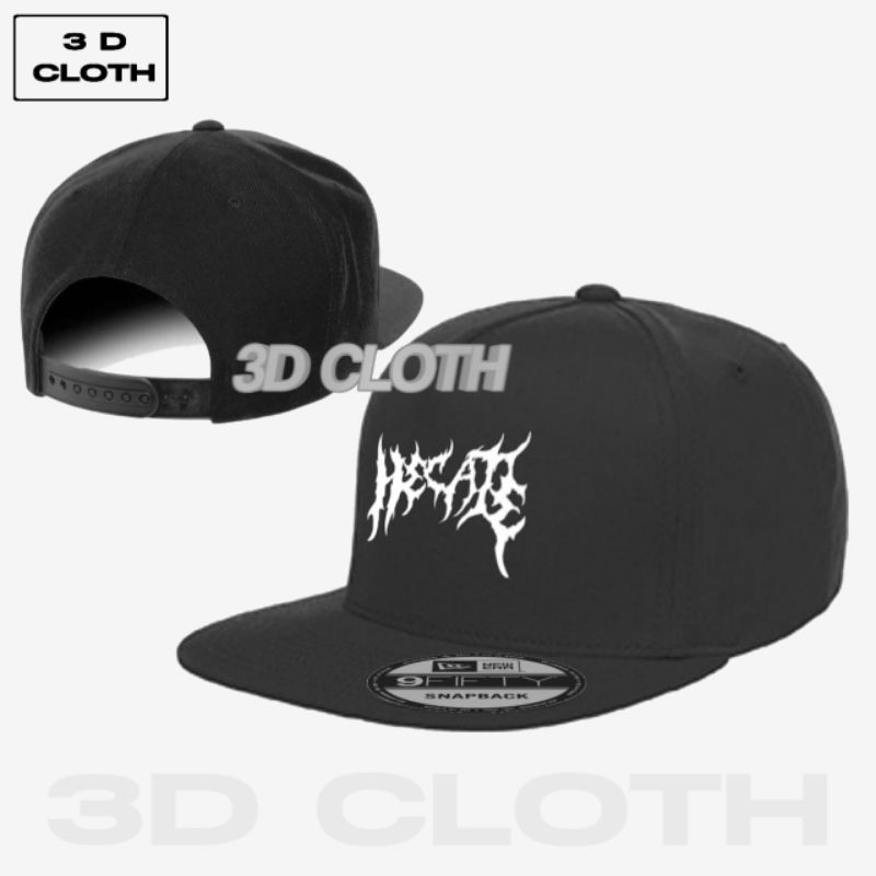 Topi Snapback Distro Premium/Topi Jaring Trucker/Topi Pria Wanita Lokal Brand HECATE LOGO