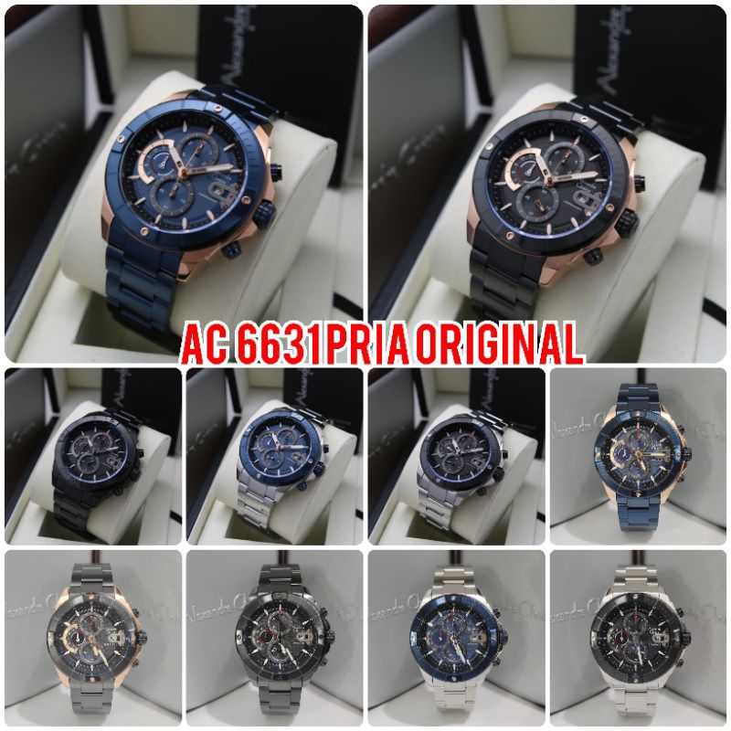 JAM TANGAN PRIA ALEXANDRE CHRISTIE AC 6631 / AC6631 ORIGINAL GARANSI RESMI