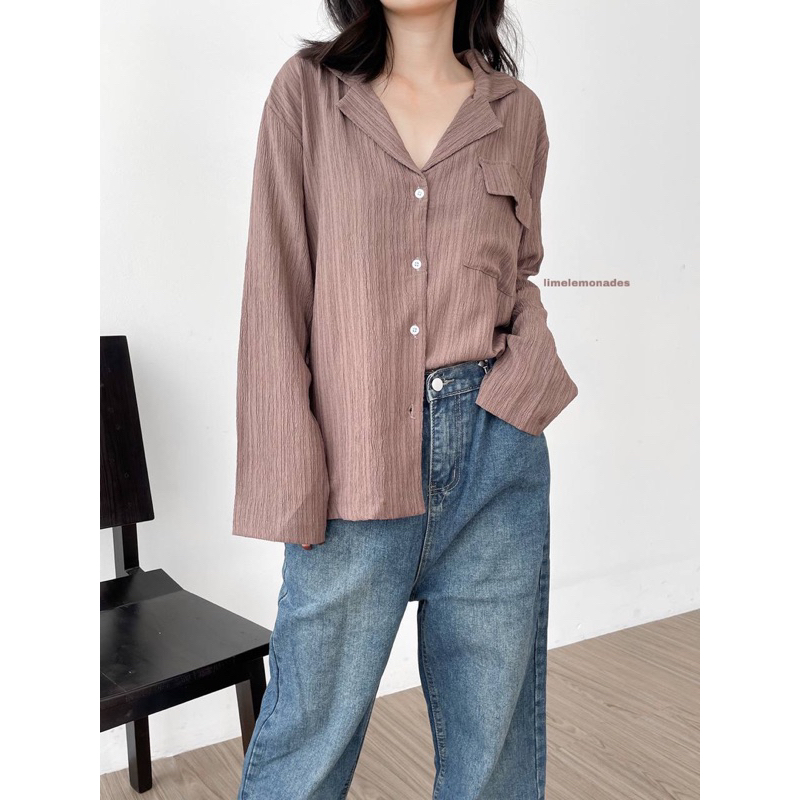 Shiera Shirt - Kemeja Loose Wanita