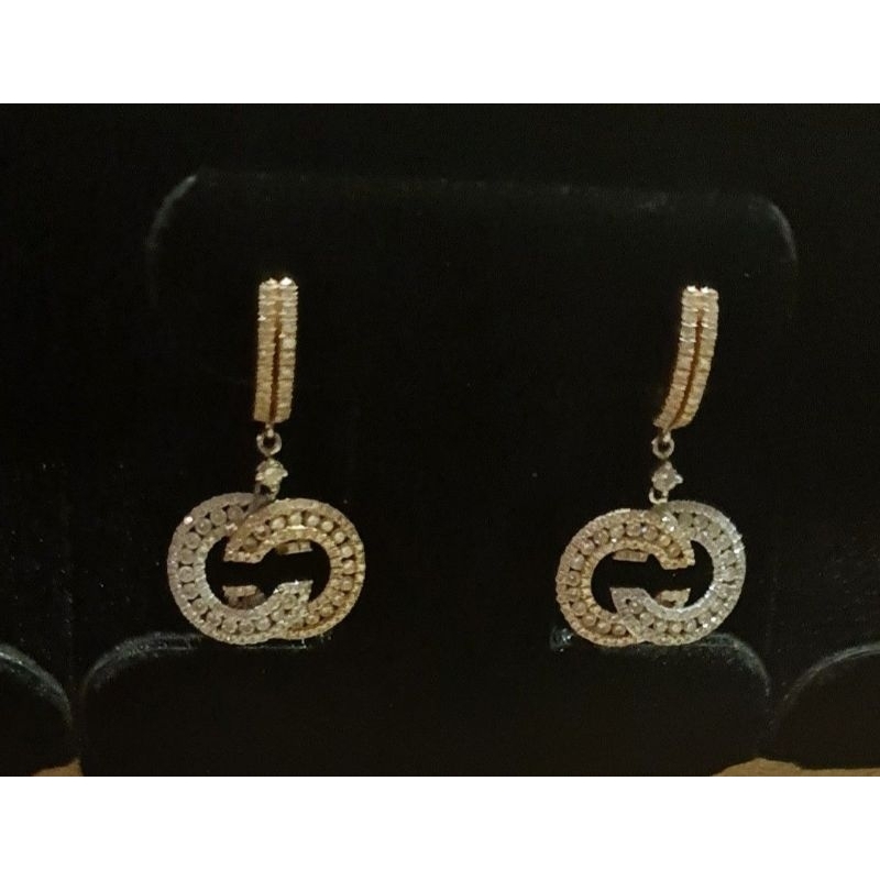 Anting GUCCI Berlian Asli / Diamond Earring Real Diamond