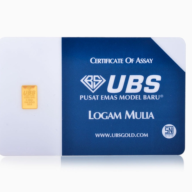 0.25 Gram UBS terbaru DS