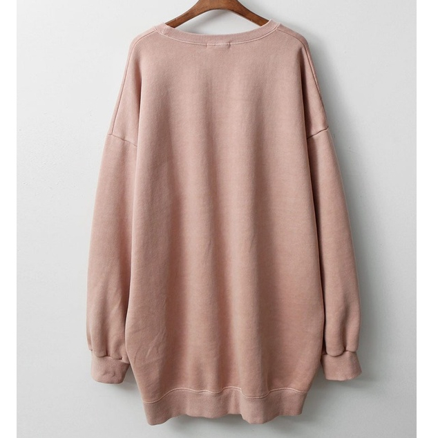 Loong Sweater Batwing XXXL Oversize Basic Oblong | Sweater Wanita Bigsize | Sweater Polos Oversize