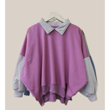 Kerah Batwing XXXL Sweater Oversize | Sweater Basic Oblong Wanita Bigsize