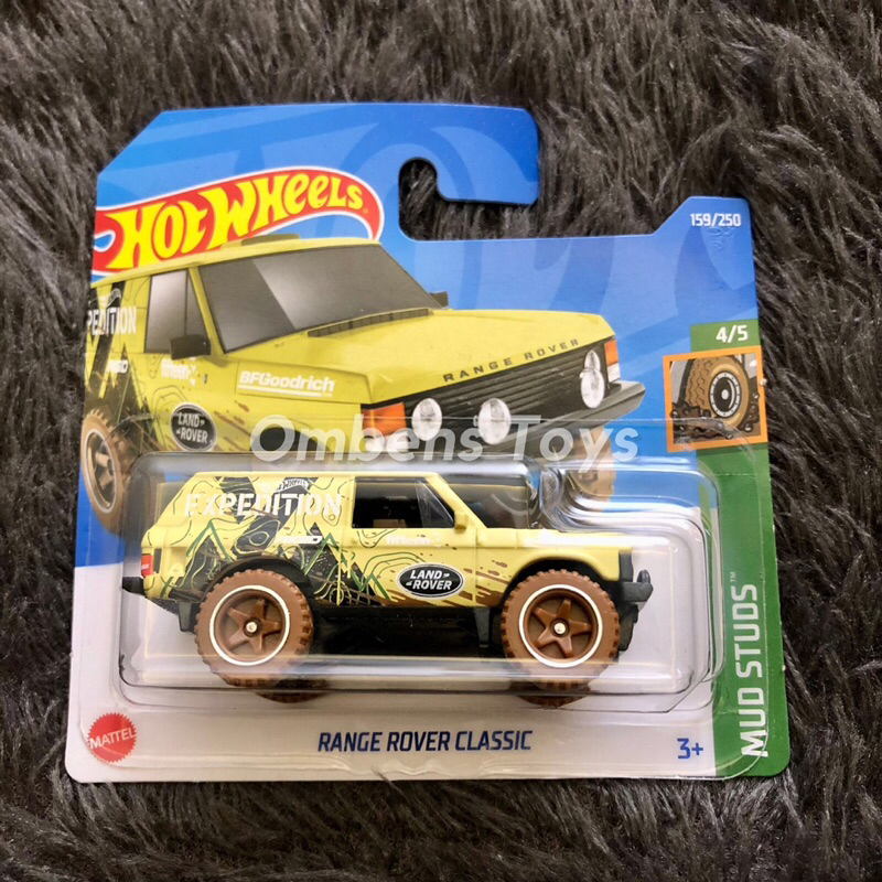 Hot Wheels Range Rover Clasic Short Card