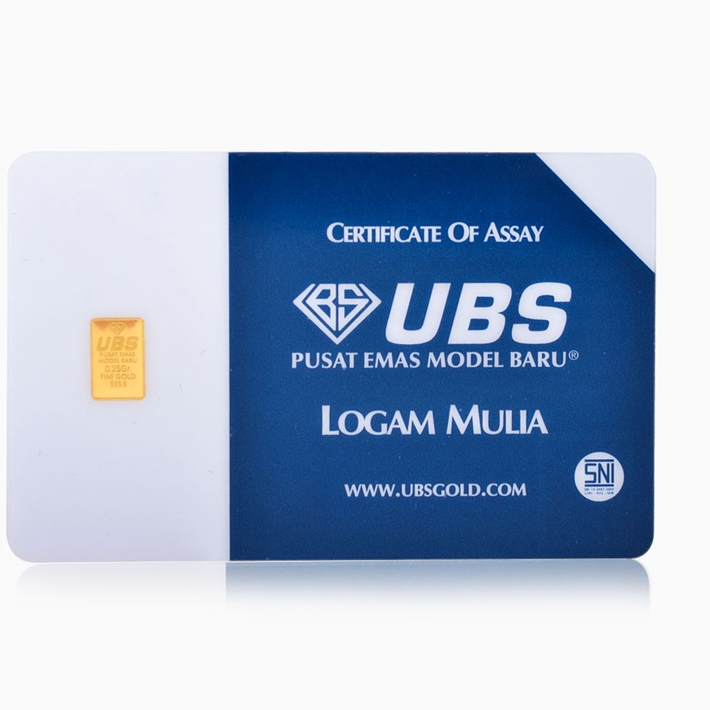 0.25 Gram UBS terbaru CN