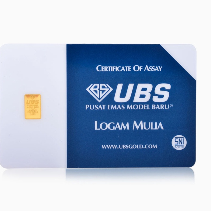 0.25 Gram UBS terbaru DA