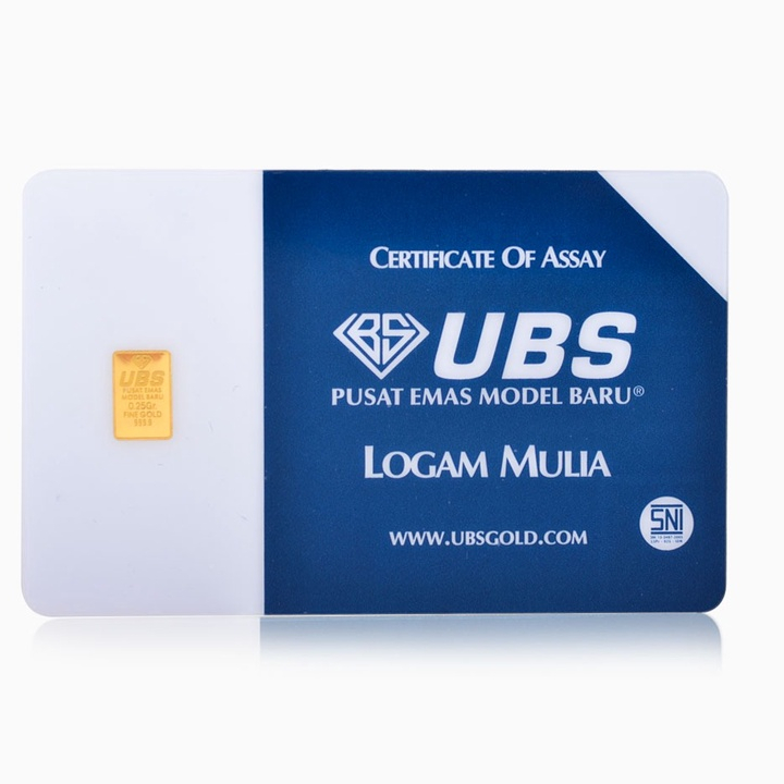 0.25 Gram UBS terbaru CY