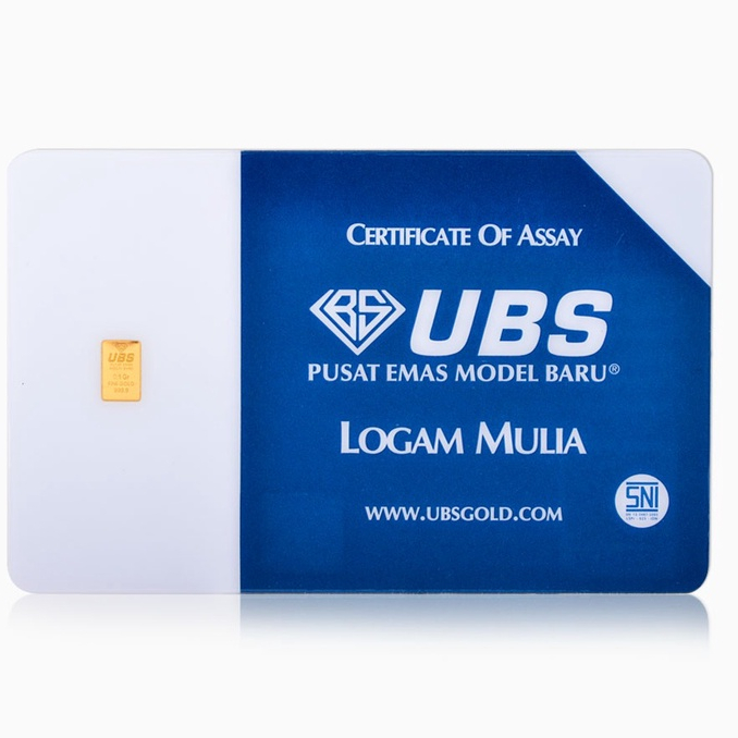 0.1 Gram UBS terbaru DZ