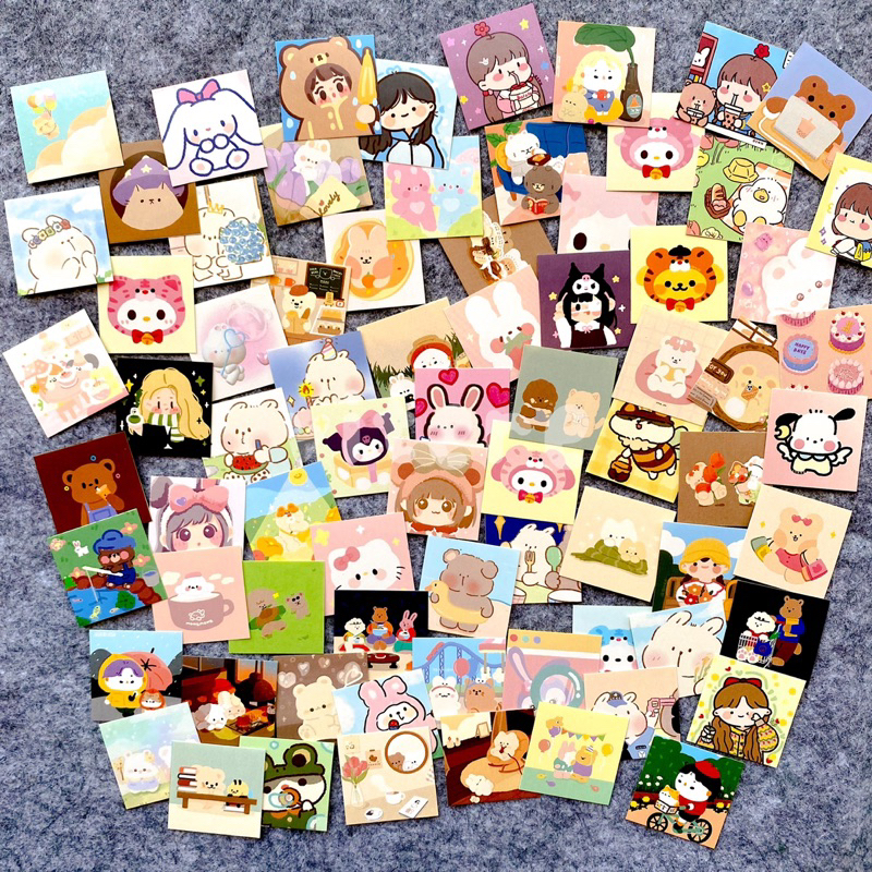 STICKER SEAL SEGEL 3x3 | STICKER SEGEL LUCU | CUTE SEAL STICKER | STICKER PACKAGING LUCU STICKER KAR