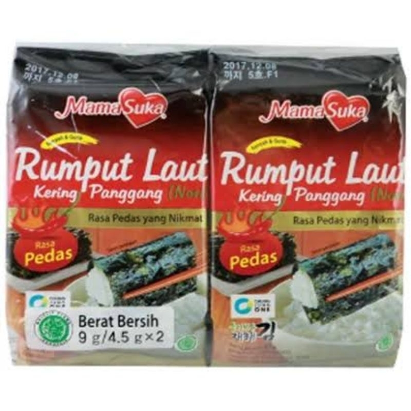 

rumput laut nori pedas