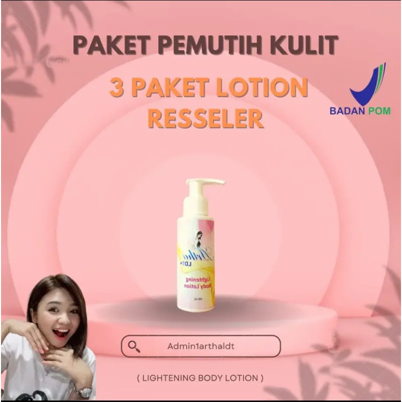3 BODY LOTION ARTHA LDT+/BODY LOTION ARTHA LDT+/LOTION ARTHA LDT+/LOTION ARTHA MURAH/PAKET RESELLER 