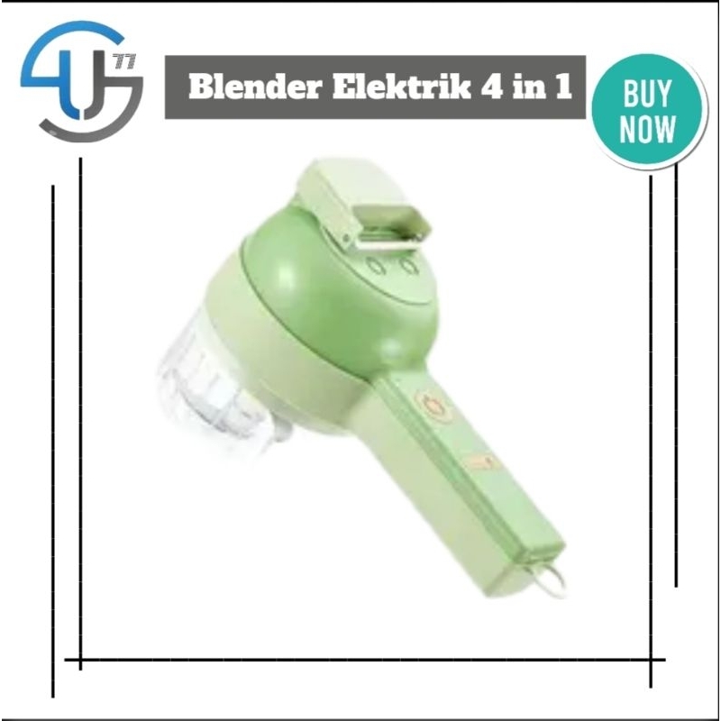 US342 Blender Food Chopper Electrik 4 in 1 Alat Pemotong Sayuran By Toko Haji Usman