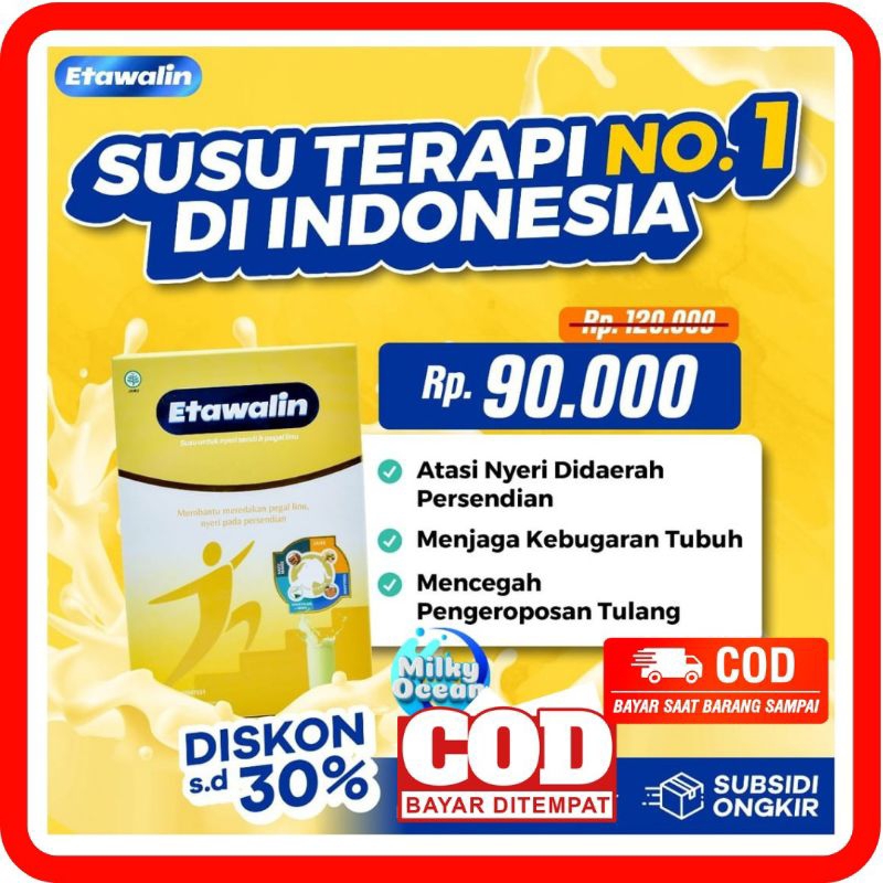 

- ETAWALIN SUSU KAMBING ETAWALIN ETTAWALIN Susu Kambing Atasi Asam Urat Rematik Reumatik Nyeri Sendi dan Pengapuran Tulang