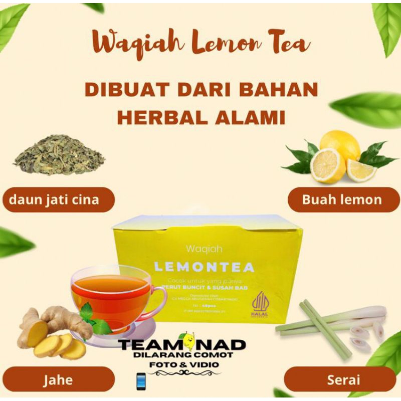 

READY WAQIAH LEMON TEA