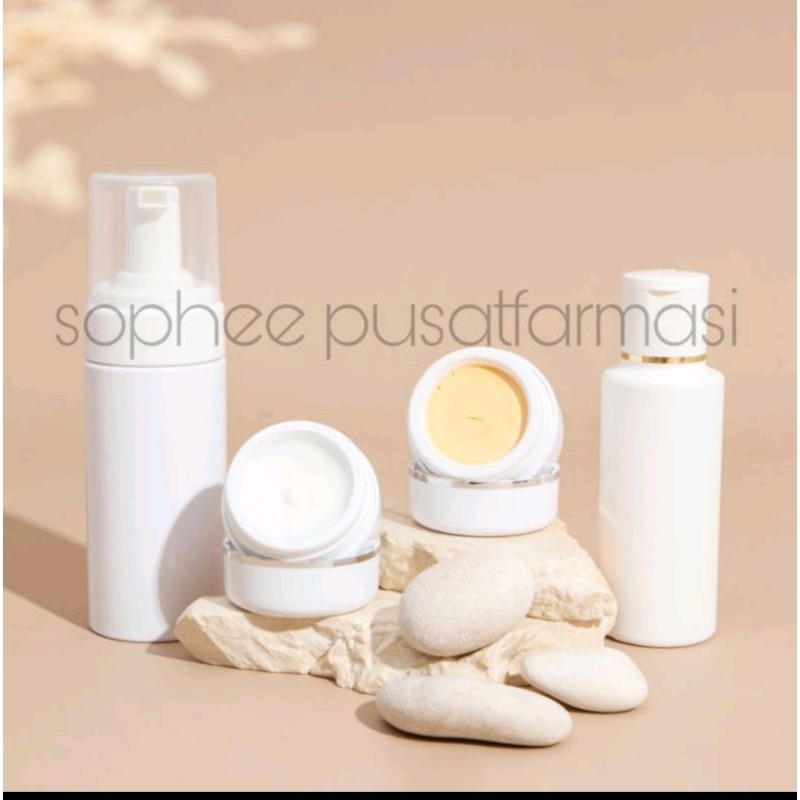 paket usaha ,paket wajah whitening kemasan white