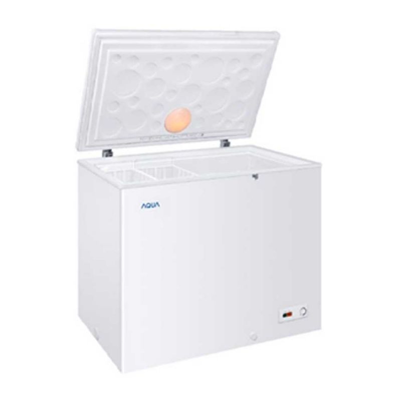 Aqua AQF220FR Freezer Box Kapasitas 203 Liter, Chest Freezer, Frozen Food
