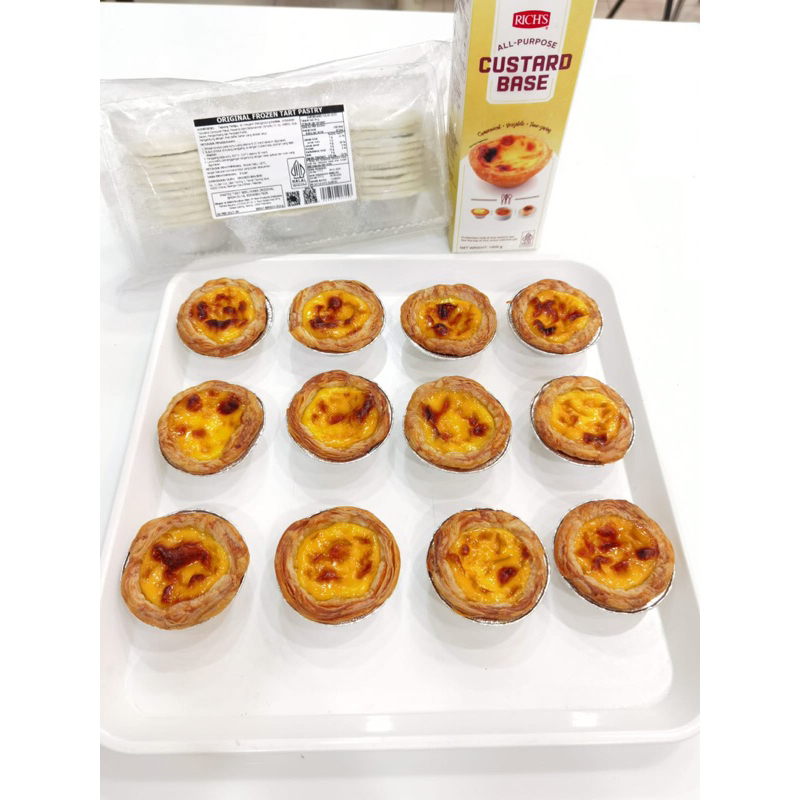 

frozen egg tart dan custard base 1set