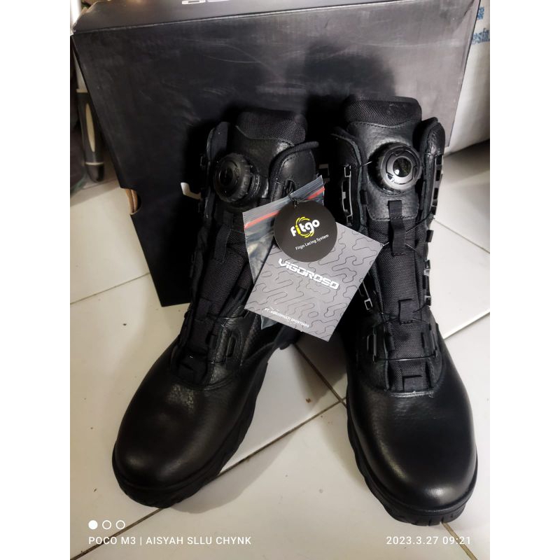 SEPATU PDL TNI TALI PUTAR VIGOROSO ORIGINAL