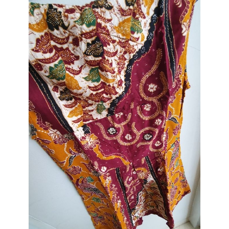 Dress Batik First Basic Remaja Preloved