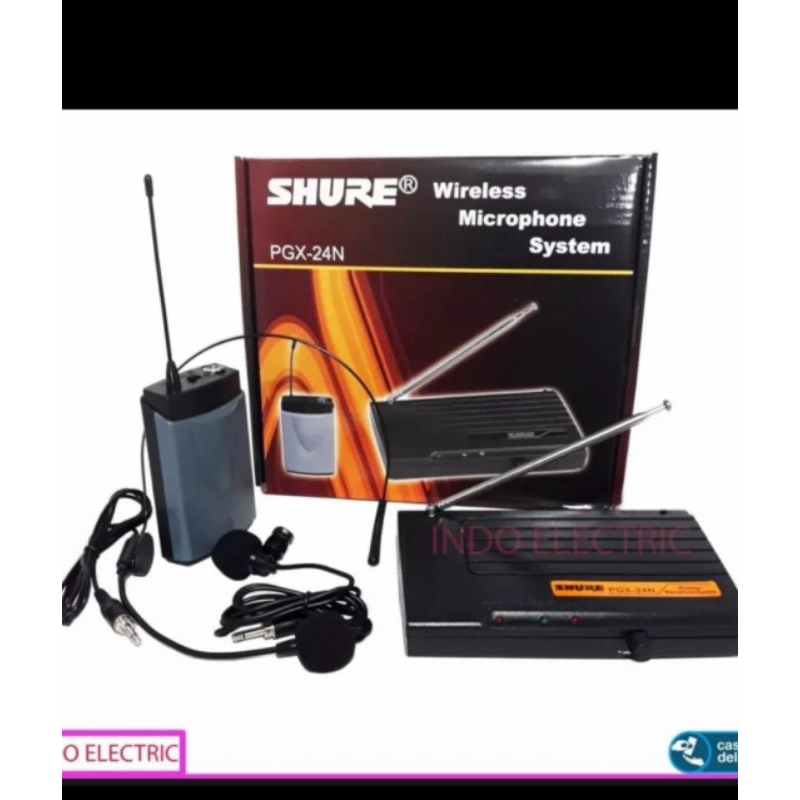 Mic imam mic jepit mic headset wireless PGX 24N