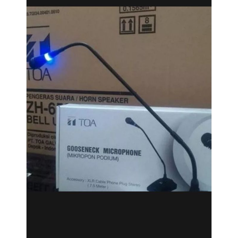 grosir mic podium TOA ZM 380 mic meja