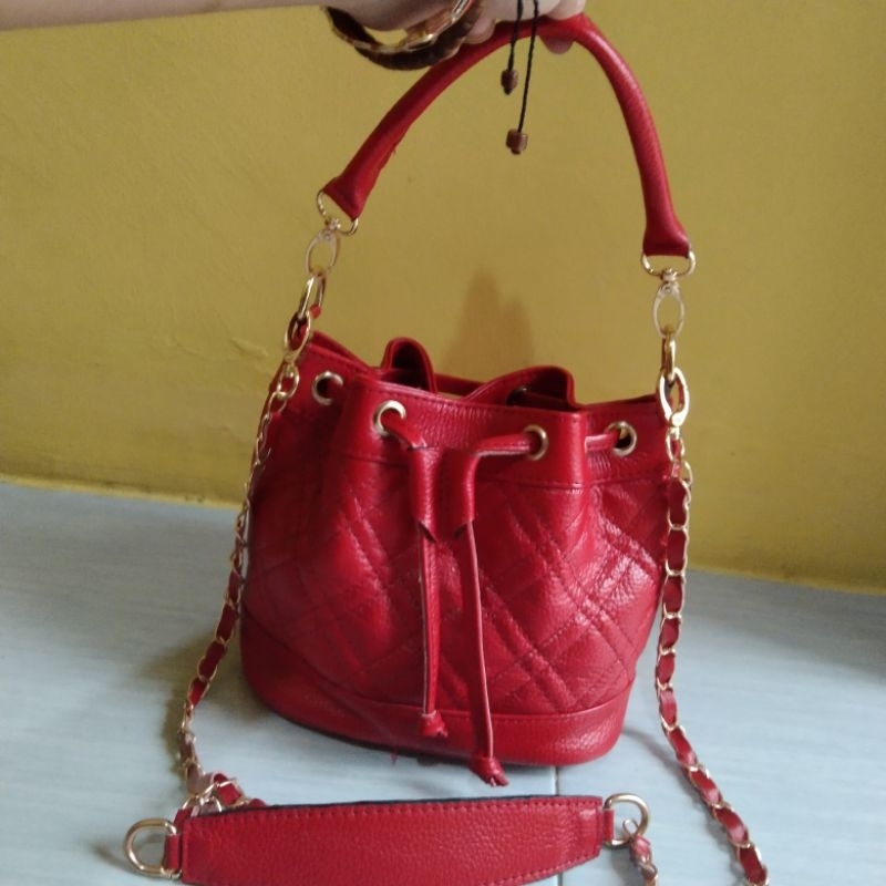 TAS KULIT SERUT TAS KULIT ASLI PAPIRUT GARUT