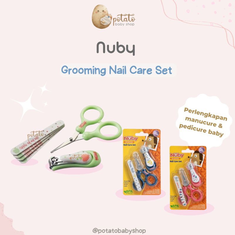 Nuby Grooming Nail Care Set - Peralatan Kuku Anak