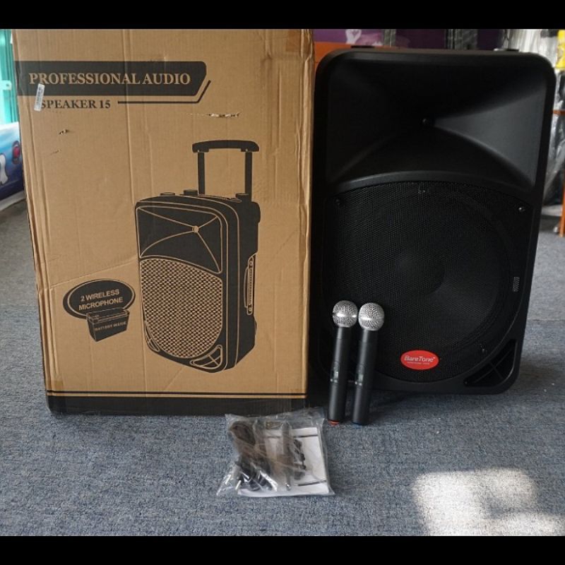 amply speaker aktif wireles portable 15bwr 15 bwr 15inch [*lngsung ketoko* potong cash]