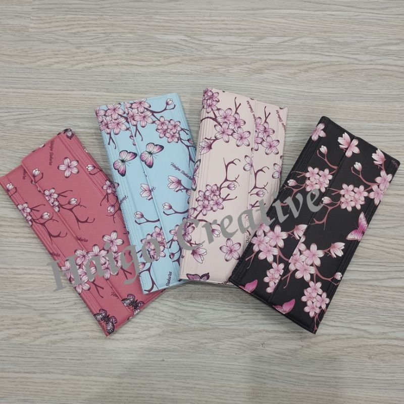 DOMPET DISIPLIN - BUNGA SAKURA PRINT