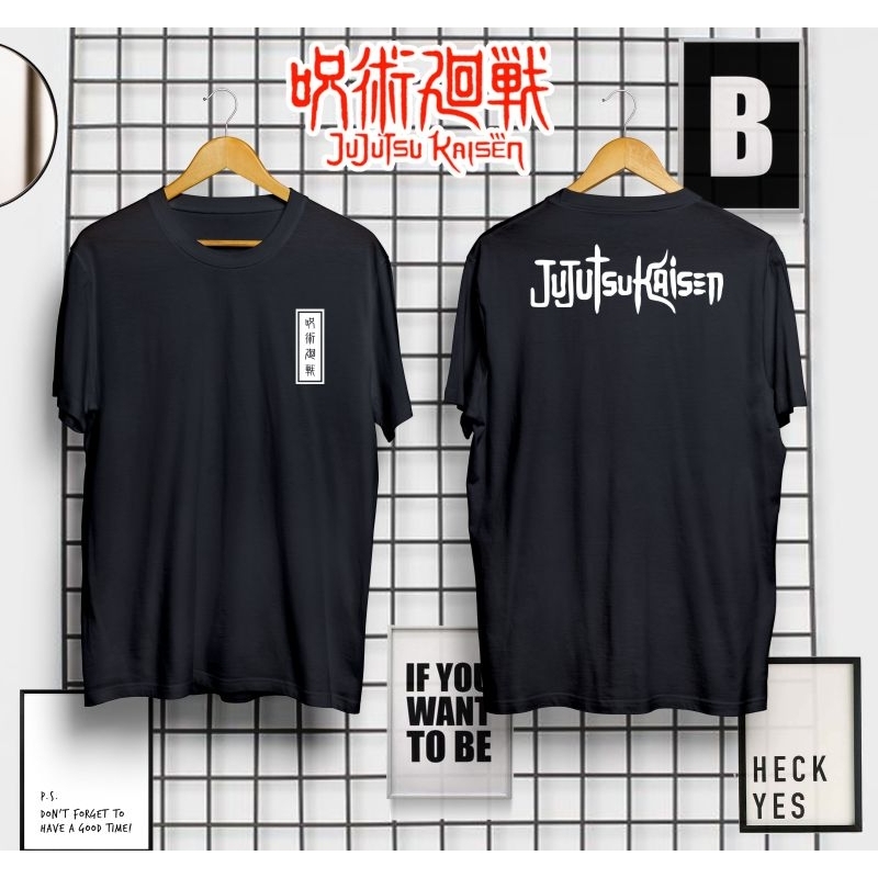 Urban - Kaos Jujutsu Kaisen Gojo Satoru Yuji Itadori  Kaos Jepang Anime Wibu Kaos Oblong