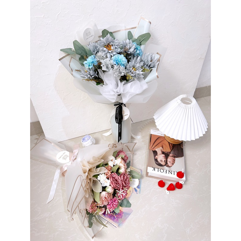 ADELINE BOUQUET- ARTIFICIAL BOUQUET - BUKET BUNGA PALSU - BUKET BUNGA ARTIFICIAL