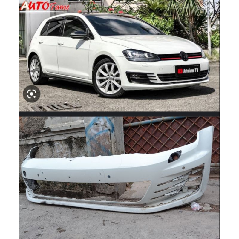 Bemper depan VW golf mk7 GTI original copotan