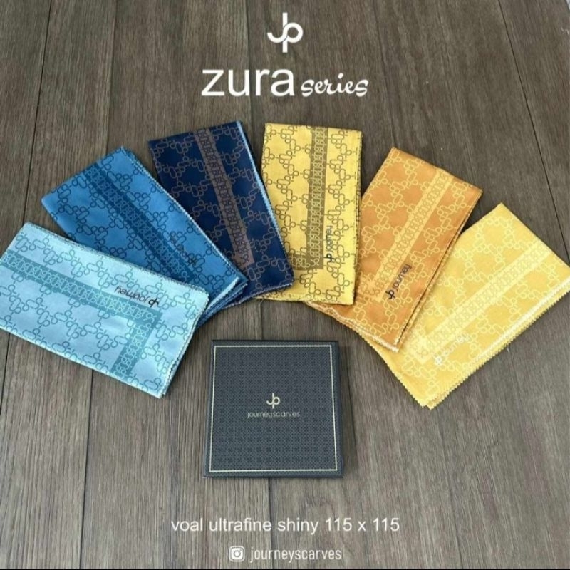 HIJAB ZURA SERIES BY.JOURNEY / Hijab Voal Motif Terbaru 2023 Viral / Hijsb Segiempat Ootd Kekinian