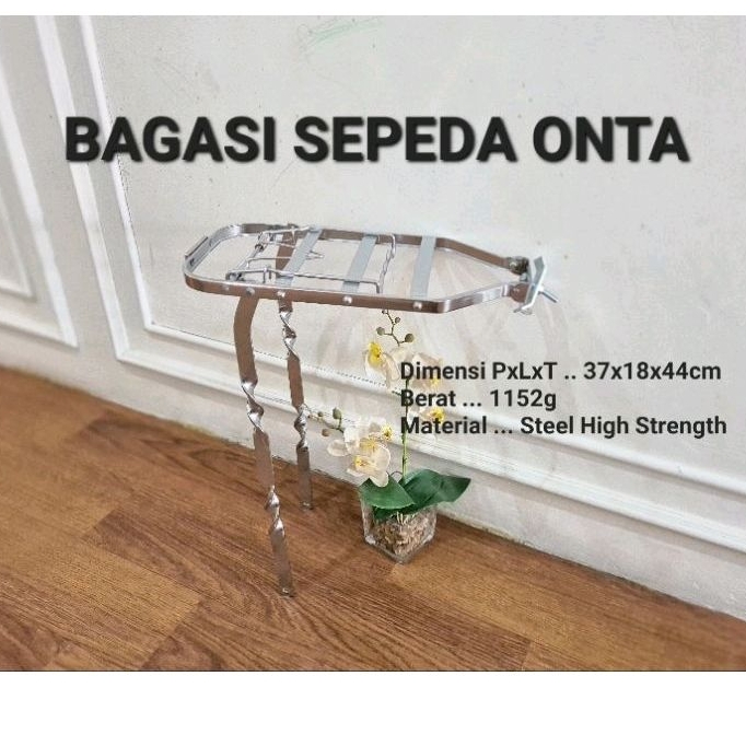 BAGASI SEPEDA ONTA BONCENGAN SEPEDA KEBO ONTA BONCENGAN SEPEDA BELAKANG