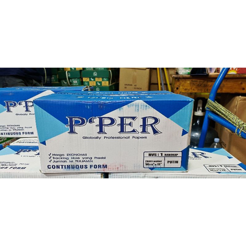 

Kertas continous form 14 7/8 x 11 1 ply P'PER