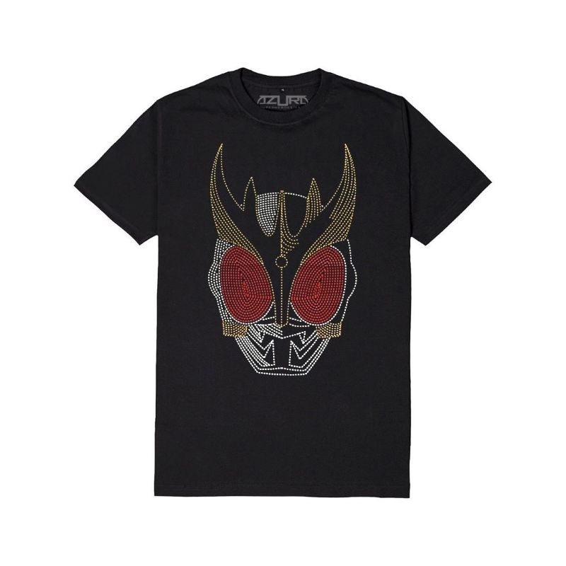 kaos azura unisex kamen raider glow in the dark