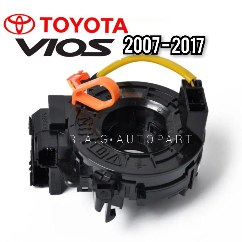 Kabel spiral Klakson Vios Kabel Fleksibel Stir Vios Gen 2 Gen 3 2007 2017