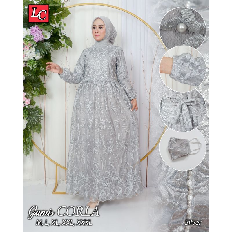 KEBAYA ORIGINAL//JUMBO(XXXL LD 120)//GAMIS CORLA//SERAGAMAN KELUARGA//BAJU PESTA LAMARAN//KEBAYA WISUDA//BAJU LEBARAN//KEBAYA MODERN//BY LEFI CHOTO