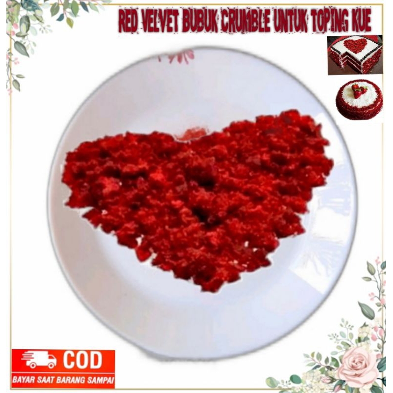 

Red Velvet Bubuk Original 250g berkualitas untuk toping kue