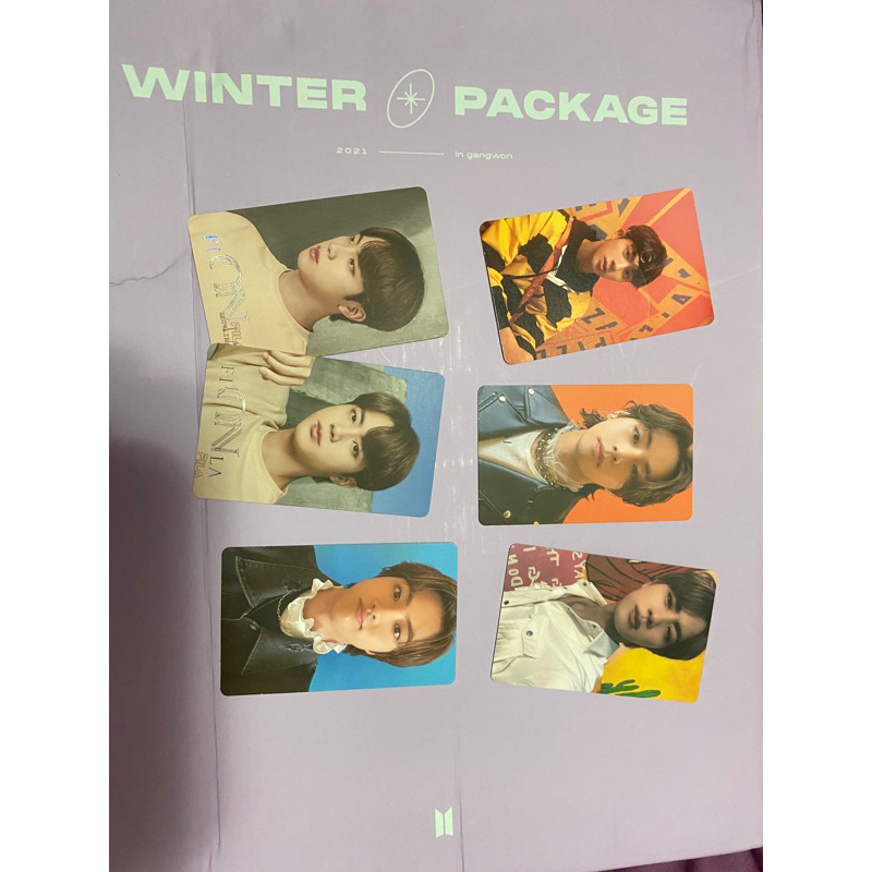 BTS Photocards, V Taehyung Seokjin Jin Butter Cream Lucky Draw Her L