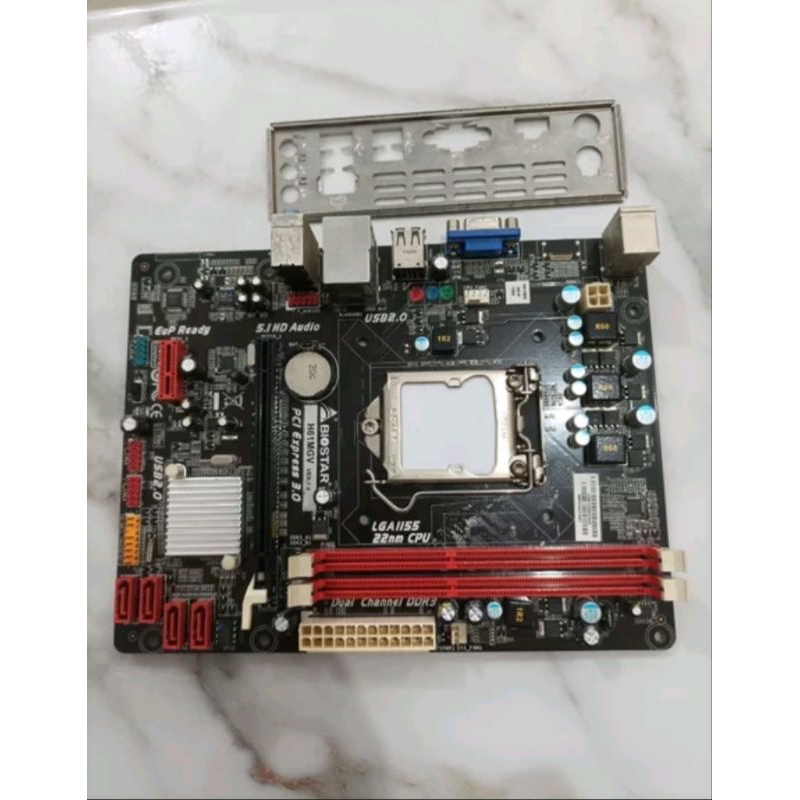 Motherboard BIOSTAR H61 1155 support Sandy dan Ivy