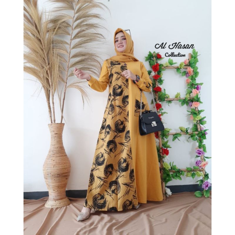 Gamis Kaos Retro | Grosir Gamis Kaos Murah