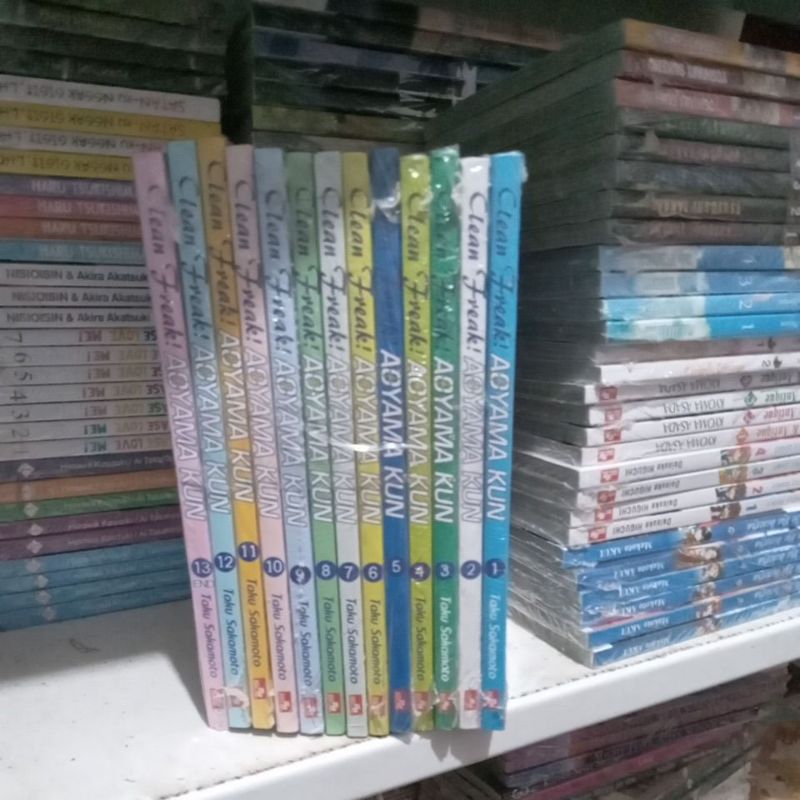 komik clean freak aoyama kun 1-13 tamat