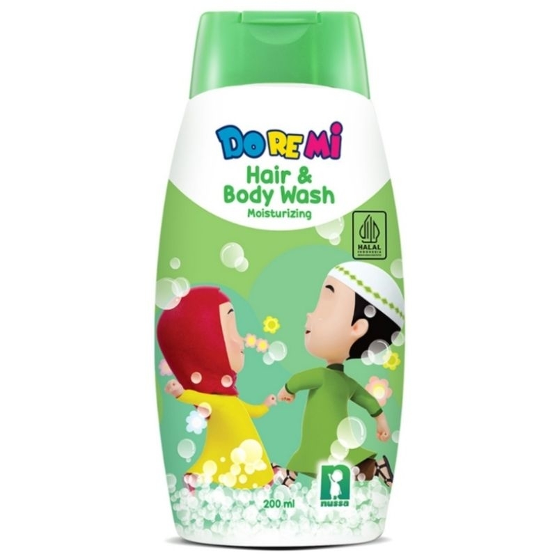 Doremi Hair & Body Wash Nussa Rara 200ml