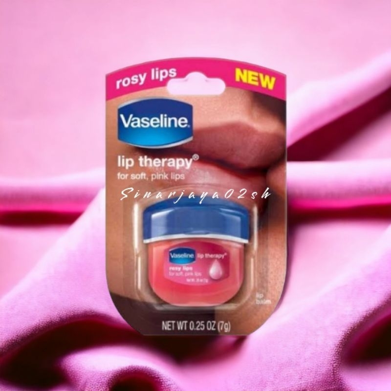 VASELLINE ROSY LIPS BALM 7GR LIP TERAPY