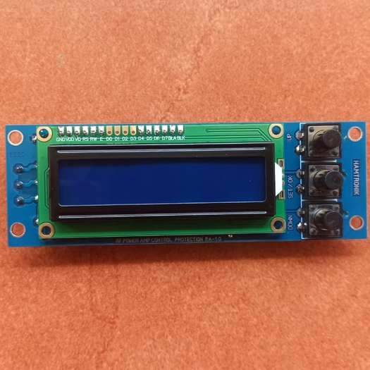 Controller Kontroler SWR Power Meter Digital  Dan Protecksi Digital LCD 16x2 Untuk Booster Boster