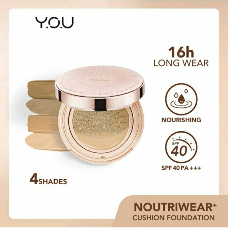 YOU NOUTRIWEAR+ FLAWLESS CUSHION FOUNDATION