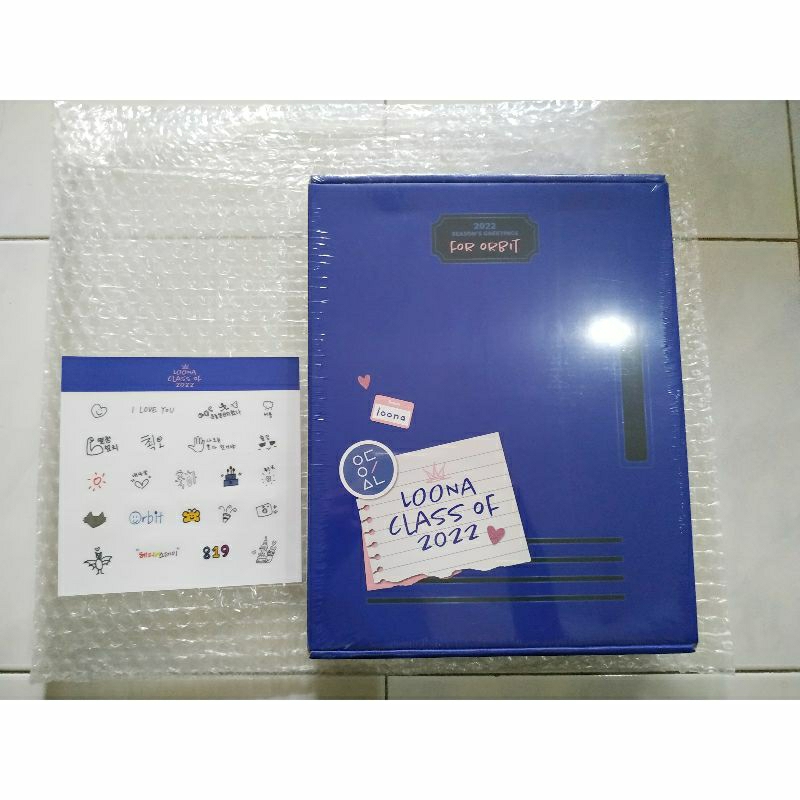 [SEALED] LOONA SEASON'S GREETINGS 2022 SG22 + BENEFIT STICKER