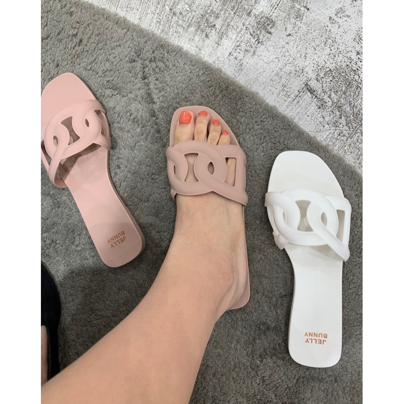 sandal jelly bunny nude